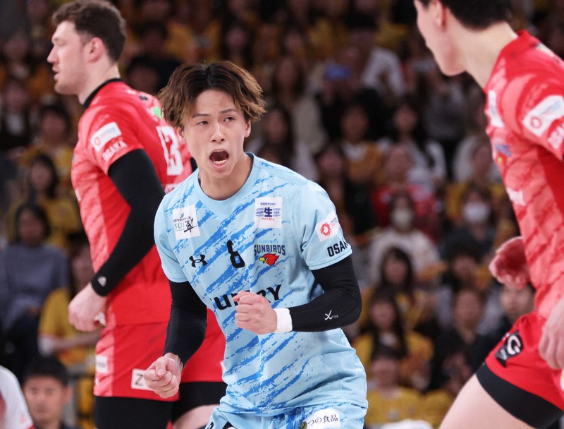 サントリーサンバーズ大阪 藤中颯志 ユニフォーム 藤中 颯志サントリーサンバーズ大阪