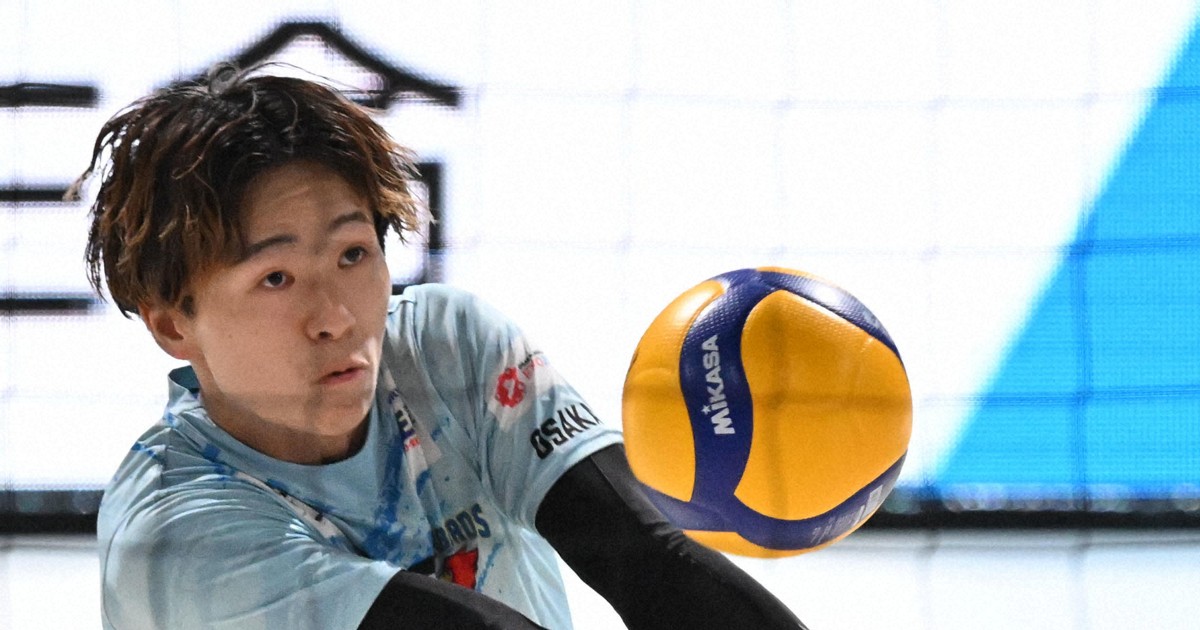 バレー推し：サントリー藤中颯志「盛り上がりは違うかな」 SVリーグ