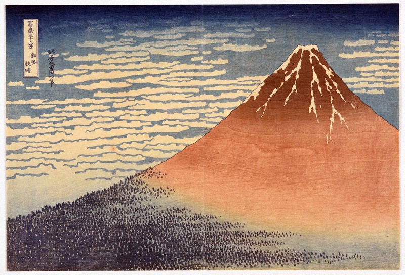 世界の“北斎”逸品展示 70年万博で披露「赤富士」など 松江