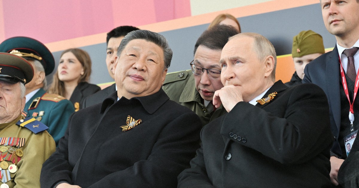 対ドイツ戦勝式典でプーチン氏、習氏厚遇 中露の思惑は 識者の見方