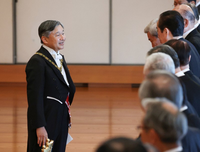 春の叙勲 大綬章親授式 [写真特集1/12] | 毎日新聞