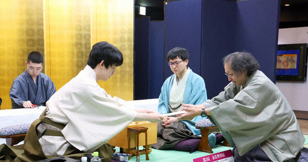 将棋：第83期名人戦 第3局 千日手打開、藤井に権利 | 毎日新聞