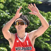 水町泰杜、ビーチ今季初戦は3位 ティリ監督にもらった言葉は… [写真
