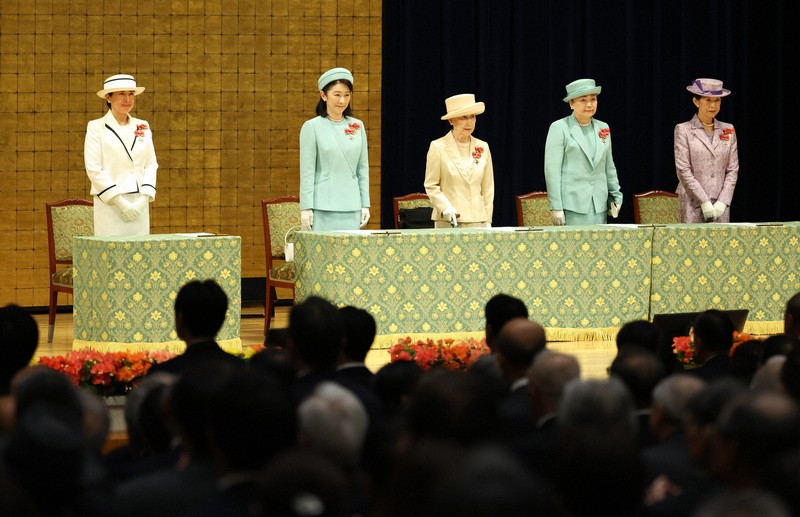 皇后雅子さまと女性皇族 全国赤十字大会に出席 [写真特集1/10