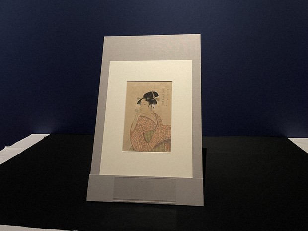 Kitagawa Utamaro portrait of woman found after 44 years, to be