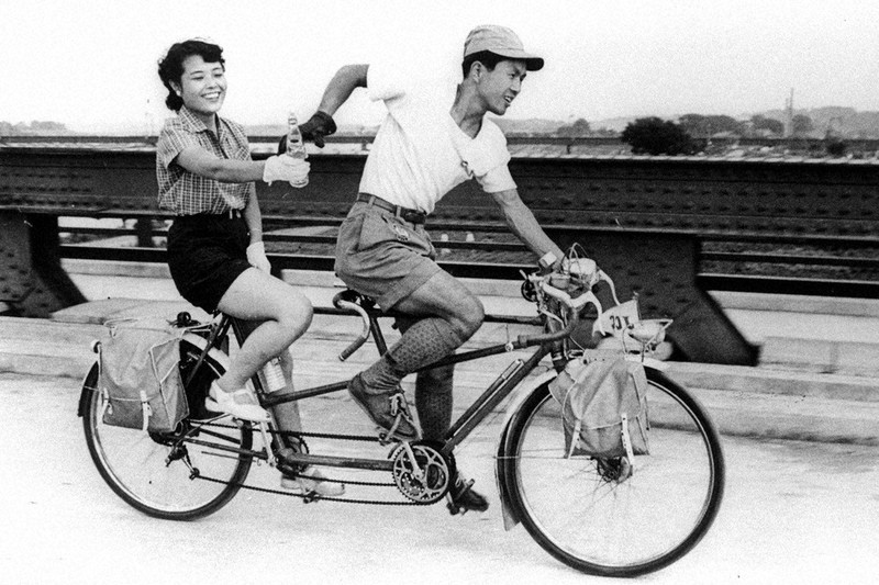 昭和クラシック運搬自転車 黒緑レトロ 神奈川 取りにくる人 カワムラ