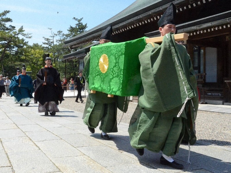 五穀豊穣願い厳かに 出雲大社 「大祭礼」始まる ／島根 | 毎日新聞