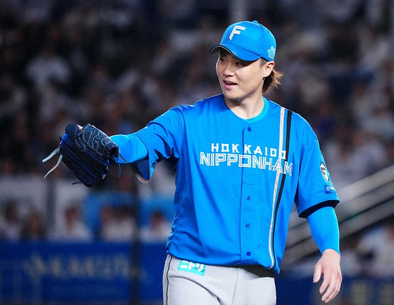 ハム新庄監督「決まるまで息苦しかった」 山崎福也獲得に大喜び