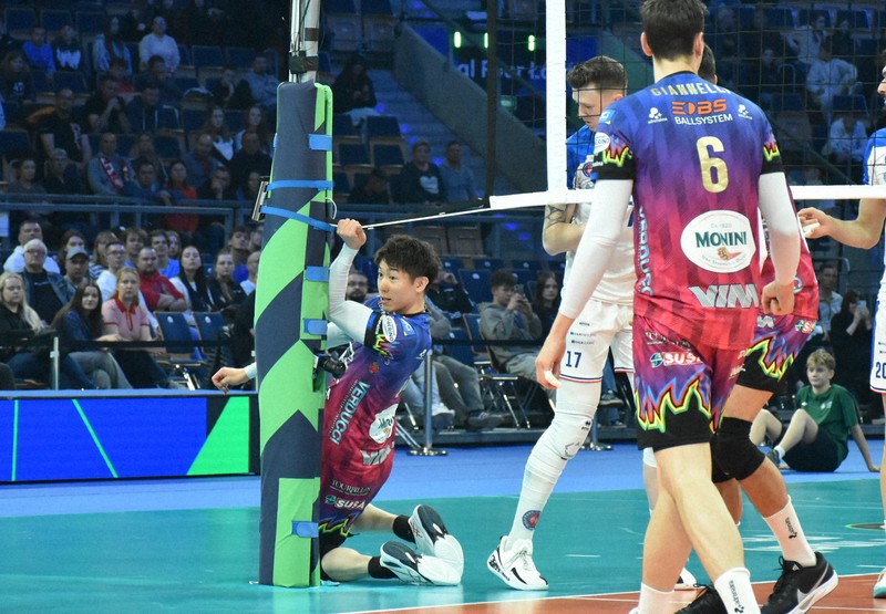ペルージャが決勝進出 石川祐希が両チーム最多の20得点 欧州CL [写真