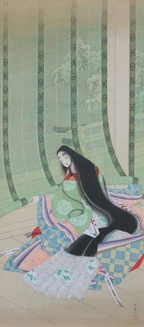 Sei Shonagon (Painting by Uemura Shoen, 1917-18. Public domain)