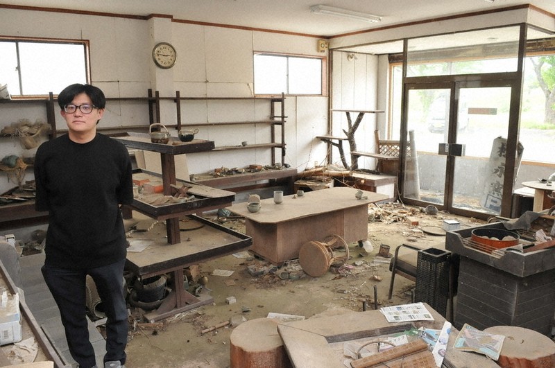 東日本大震災14年：浪江の旧松永窯、公開へ 4代目が「震災遺構