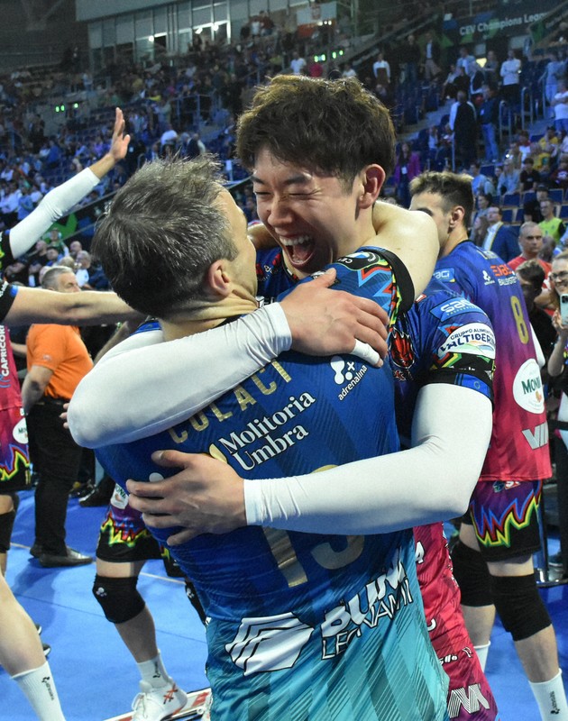 バレー欧州CL ペルージャ初優勝、石川祐希が日本男子で初快挙 [写真