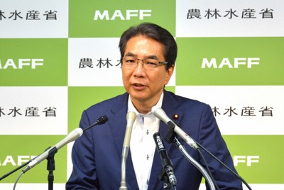 江藤農相がコメ発言を釈明　「売るほどある」は「宮崎弁的な言い方」