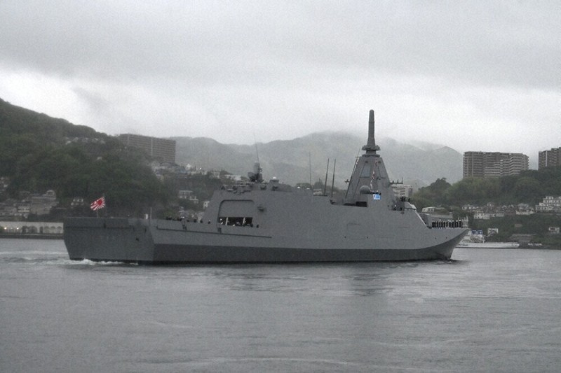 護衛艦「によど」引き渡し 三菱重工長崎造船所 式典に200人 ／長崎