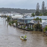 写真まとめ 豪州東部で「500年に1度」の洪水、5万人孤立 [写真特集6/6