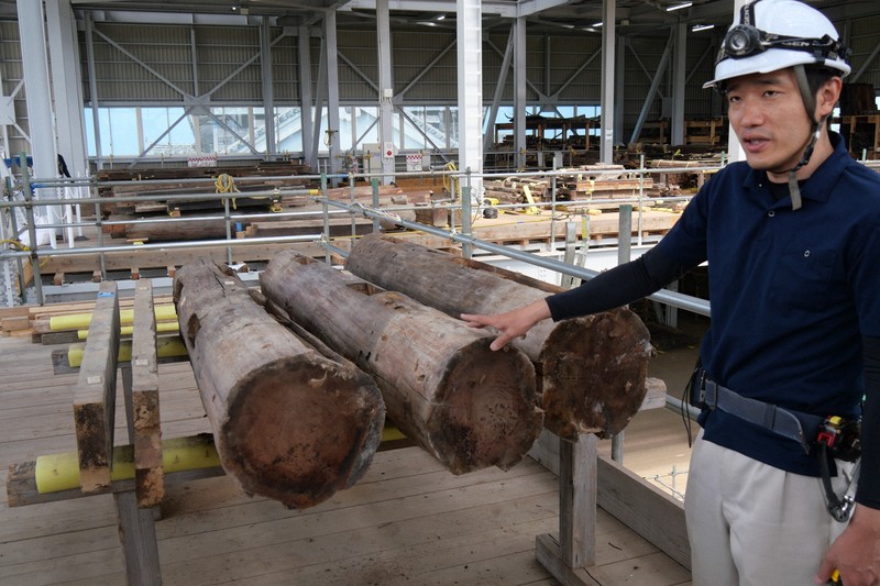 第三の天守」コンクリートの基礎のみに 熊本城復旧へ解体進む | 毎日新聞