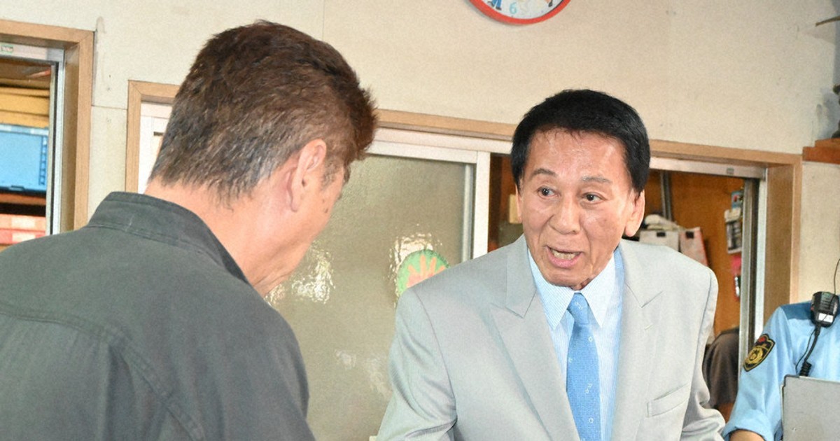 詐欺、人ごとでない」 杉良太郎さん、戸別訪問し注意喚起 ／千葉