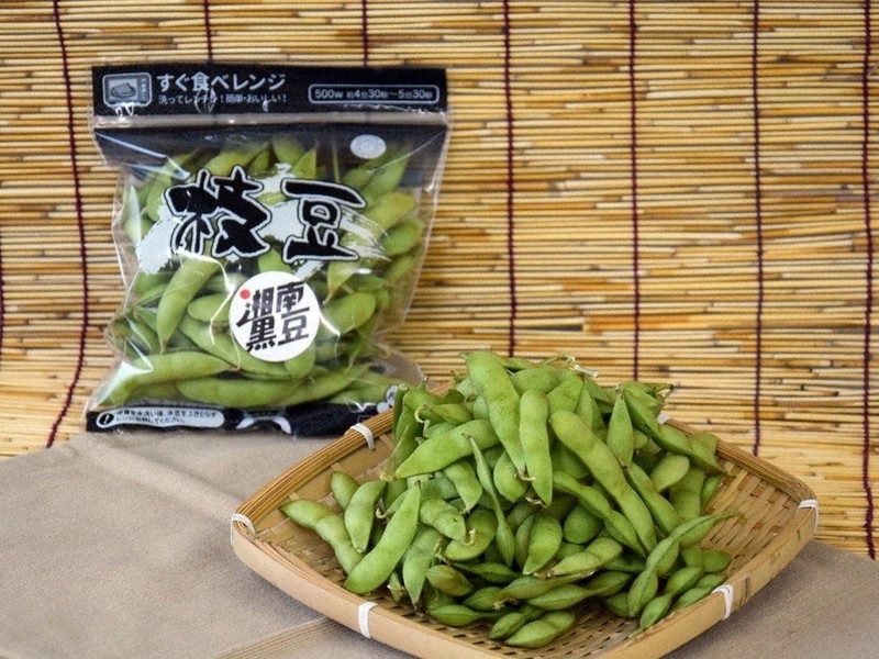 人気の「湘南黒豆」ご賞味を 味濃く甘い 極早生品種の出荷始まる