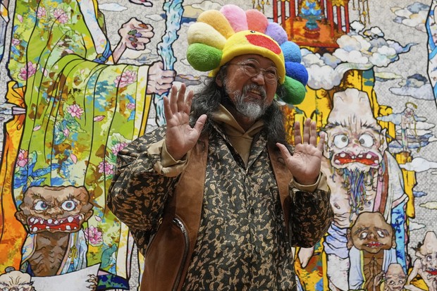 Japanese artist Takashi Murakami opens exhibit in Ohio museum with