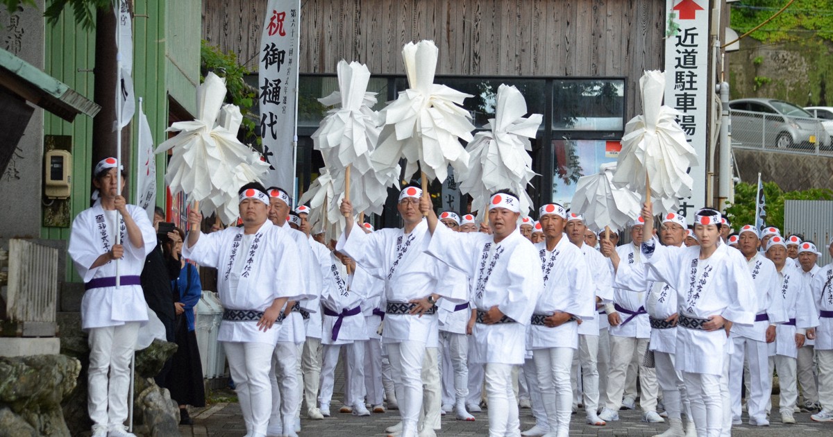 2033年の式年遷宮へ準備 ご神木運ぶ前に心身清める 伊勢神宮 | 毎日新聞