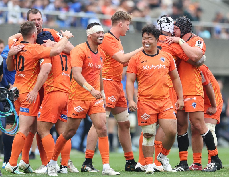 ラグビーリーグワンプレーオフ準決勝 東京ベイが埼玉に28-24で