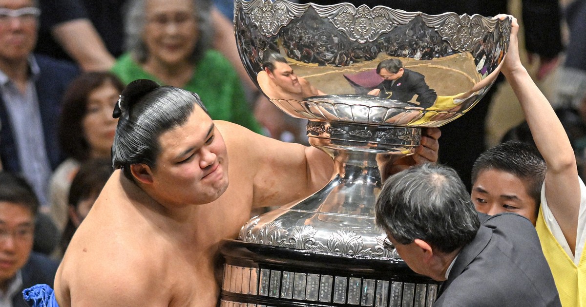 大相撲夏場所千秋楽 大の里が2場所連続優勝し横綱昇進へ [写真特集1/27