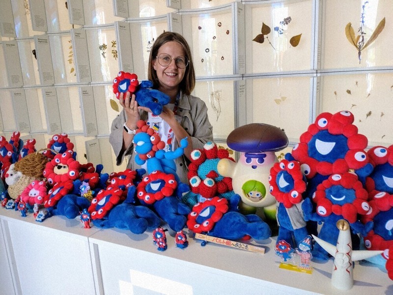 EXPO2025大阪・関西：寄贈ずらり90体 優しさミャク動 バルト館