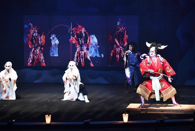 In Photos: Live, virtual Kabuki performances intertwine in Osaka