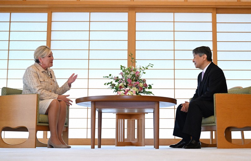 天皇陛下、アイスランド大統領と面会 ジェンダー平等も話題に | 毎日新聞