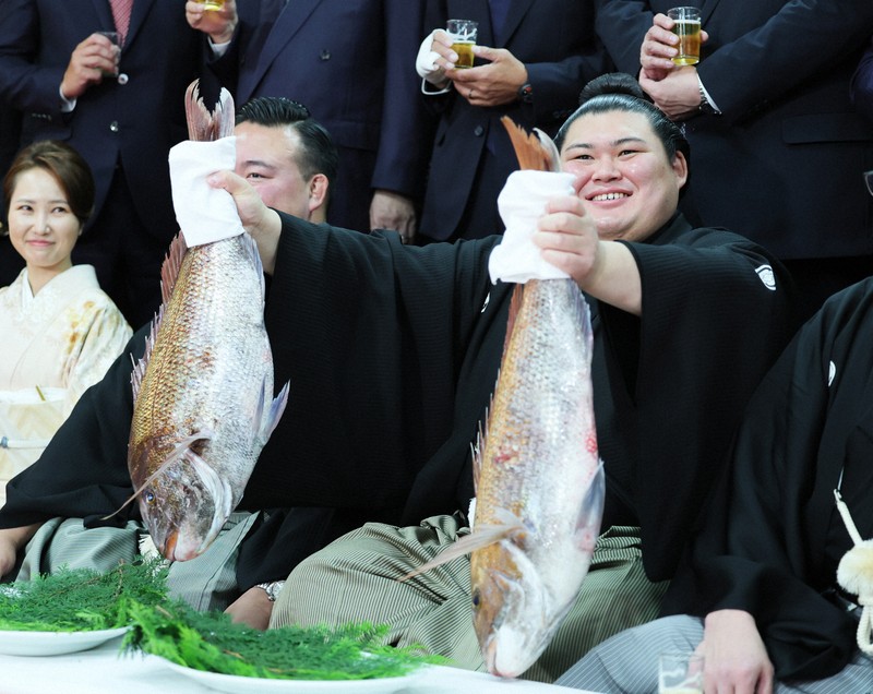 横綱・大の里誕生「心待ちにしていた」　稽古場ある茨城のファン歓喜