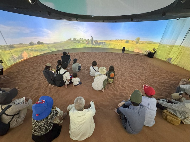 関西万博 ヨルダン館 砂 744g 大容量 ワディラム砂漠 未開封品