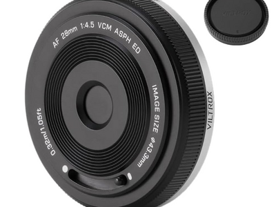 プレスリリース：超軽量広角単焦点レンズ「VILTROX AF 28mm F4.5