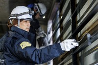 塗装工事の現場＝記事中の写真はすべて五日市塗装工業提供