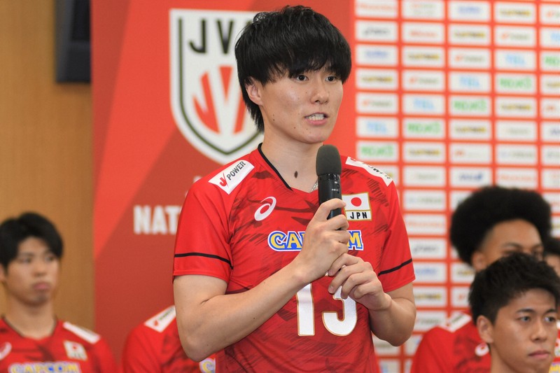 小川智大「ロスを目指す気持ちになっています」 バレー代表会見