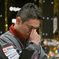 月面着陸が失敗し記者会見をする宇宙ベンチャー「ispace」の野崎順平CFO＝東京都千代田区で2025年6月6日午前10時、新宮巳美撮影