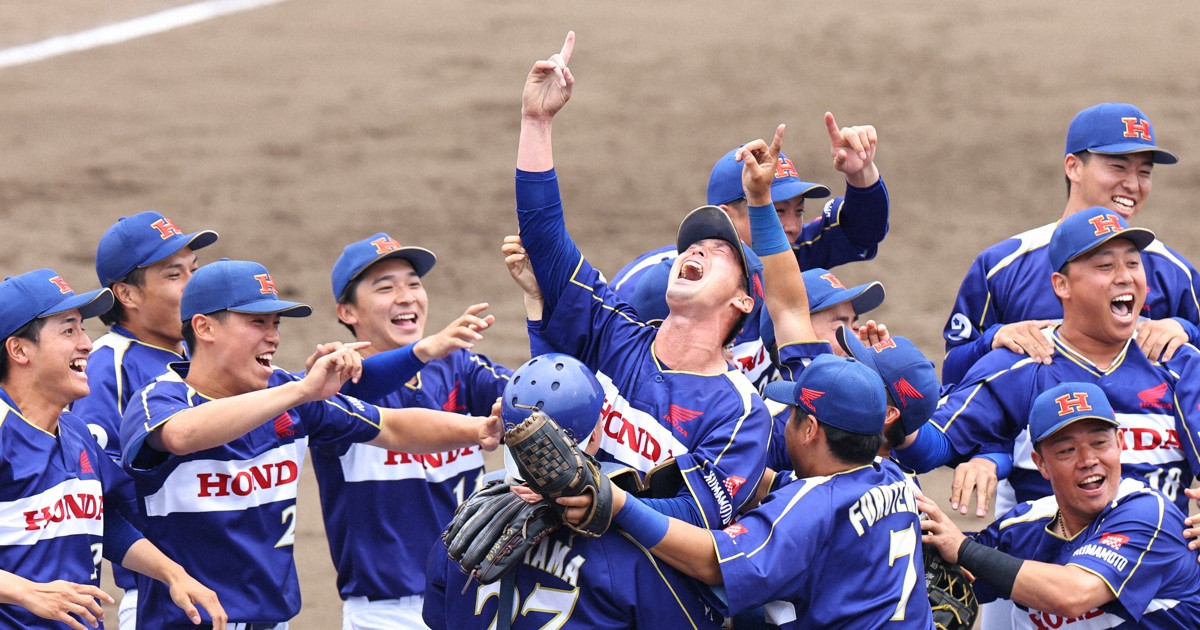 Honda熊本が九州第2代表　2年ぶり18回目の都市対抗本大会へ