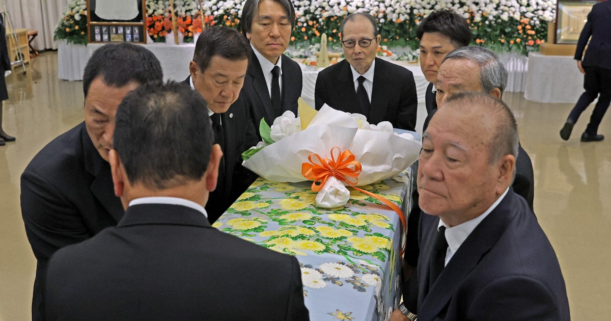 長嶋茂雄さん告別式 王貞治さん「存在そのものが日本人の誇り」 | 毎日新聞