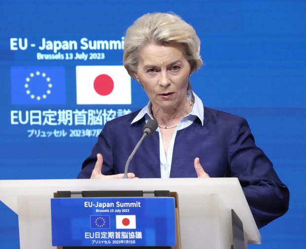 Japan, EU eye launch of 'competitive alliance' scheme to boost trade - The Mainichi