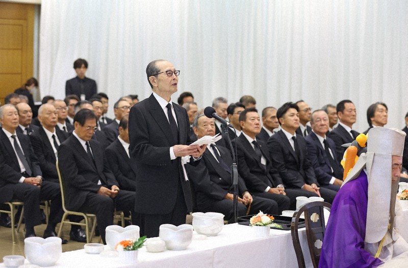 日本人の誇りでした」 長嶋茂雄さん告別式 | 毎日新聞
