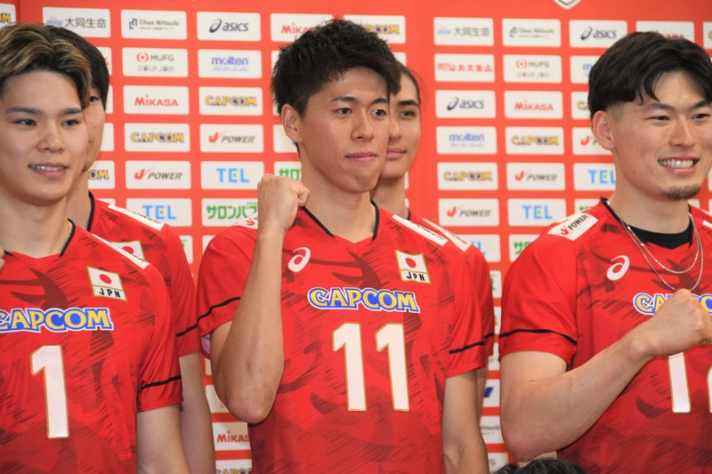 富田将馬「もう負けたくないので」 バレー代表会見取材詳報 | 毎日新聞