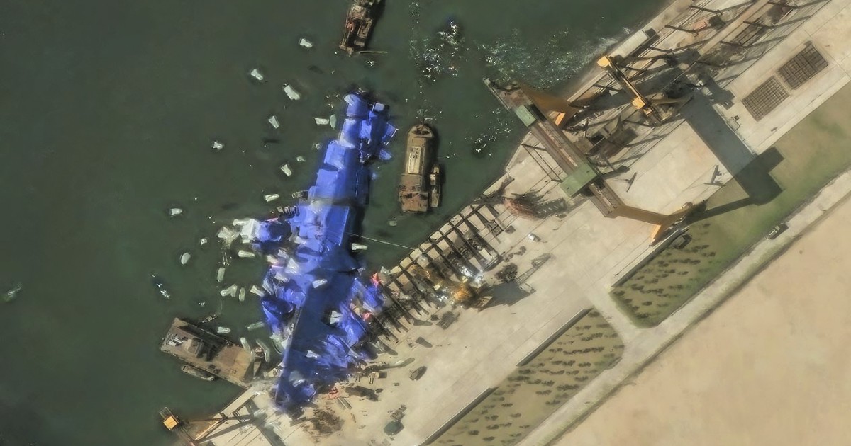 ウォール・ストリート・ジャーナル：北朝鮮 駆逐艦の「側面進水」選ん