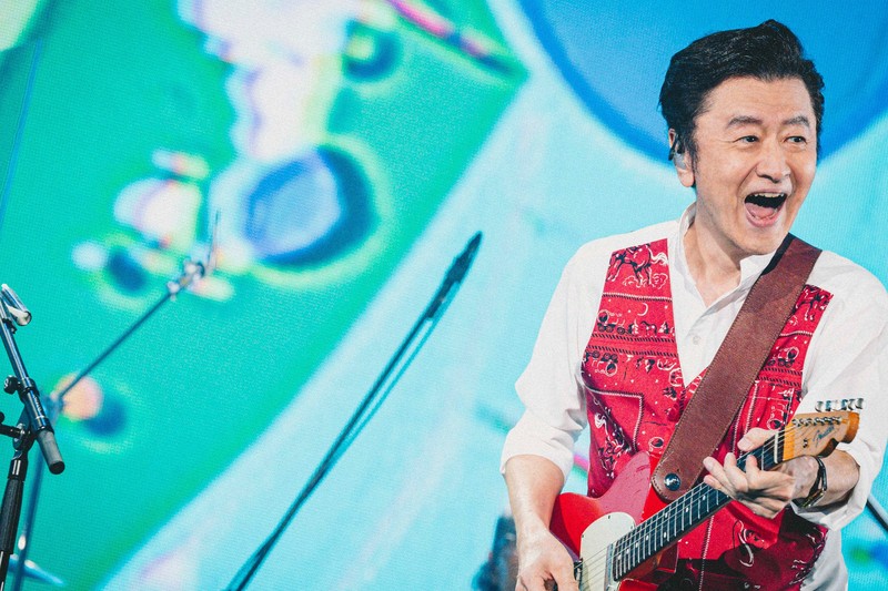 サザンオールスターズの桑田佳祐さん＝西槇太一撮影