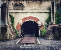 The entrance to the Manbow Tunnel in Nishinomiya, Hyogo Prefecture. (Photo courtesy Yoko Higashida) 