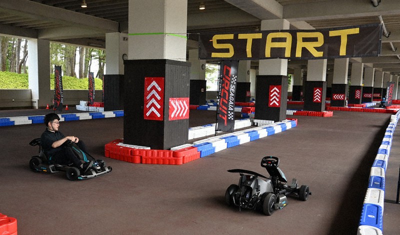 おもしろ、楽しい施設に シーガイア 大規模改装 自転車パークやキッズ