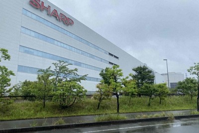 シャープ亀山工場＝三重県亀山市白木町幸川で2024年5月、原諒馬撮影