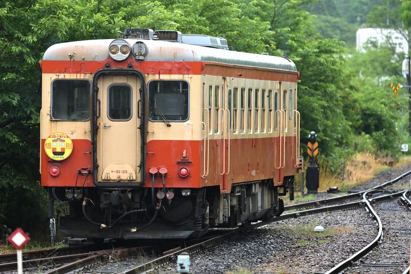 レトロな車両に別れ いすみ鉄道「キハ52」引退記念イベント [写真特集1