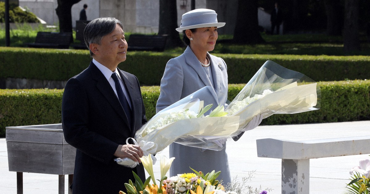 天皇、皇后両陛下が令和初の広島入り 戦後80年、被爆者らと懇談へ