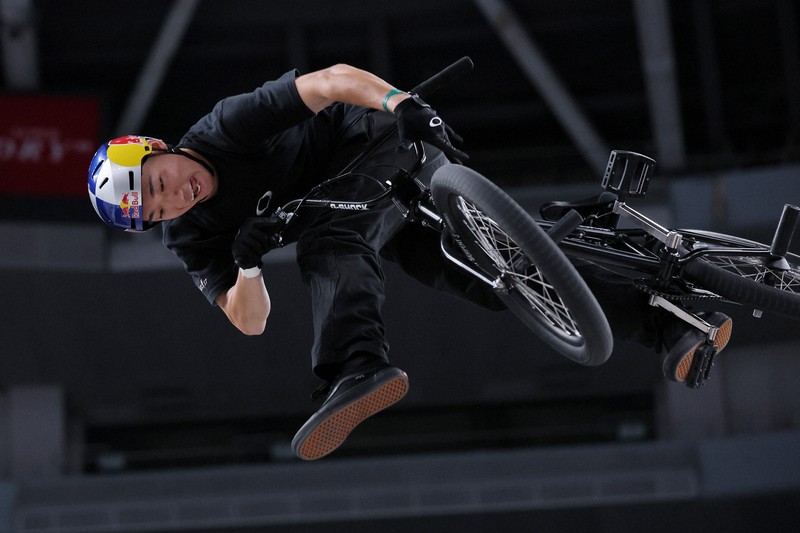 Xゲームズ大阪大会 BMX中村輪夢が初優勝 [写真特集1/35] | 毎日新聞