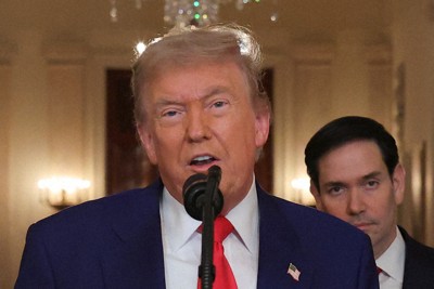 「平和になるか、悲劇になるか」　イラン攻撃後のトランプ氏演説全文