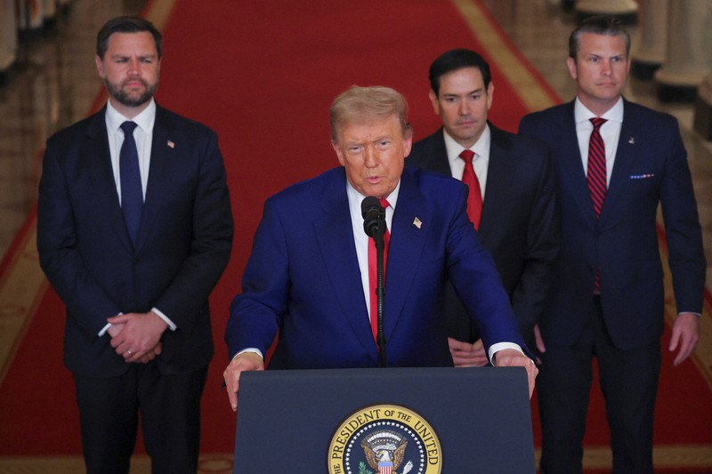 トランプ氏のイラン空爆命令 共和党内はおおむね称賛、一部は批判も